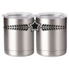 10 oz. Silver Stainless Steel Short Tumbler Thumbnail