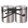 10 oz. Silver Stainless Steel Short Tumbler Thumbnail