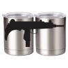 10 oz. Silver Stainless Steel Short Tumbler Thumbnail