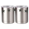 10 oz. Silver Stainless Steel Short Tumbler Thumbnail