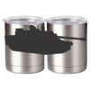 10 oz. Silver Stainless Steel Short Tumbler Thumbnail