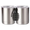 10 oz. Silver Stainless Steel Short Tumbler Thumbnail