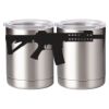 10 oz. Silver Stainless Steel Short Tumbler Thumbnail
