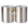 10 oz. Silver Stainless Steel Short Tumbler Thumbnail
