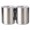 10 oz. Silver Stainless Steel Short Tumbler Thumbnail