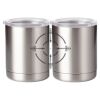 10 oz. Silver Stainless Steel Short Tumbler Thumbnail