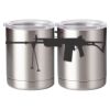 10 oz. Silver Stainless Steel Short Tumbler Thumbnail