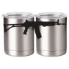 10 oz. Silver Stainless Steel Short Tumbler Thumbnail