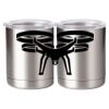 10 oz. Silver Stainless Steel Short Tumbler Thumbnail
