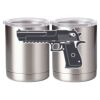 10 oz. Silver Stainless Steel Short Tumbler Thumbnail