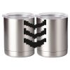 10 oz. Silver Stainless Steel Short Tumbler Thumbnail