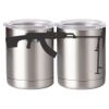 10 oz. Silver Stainless Steel Short Tumbler Thumbnail