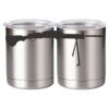 10 oz. Silver Stainless Steel Short Tumbler Thumbnail