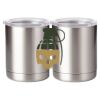 10 oz. Silver Stainless Steel Short Tumbler Thumbnail