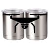 10 oz. Silver Stainless Steel Short Tumbler Thumbnail