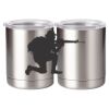 10 oz. Silver Stainless Steel Short Tumbler Thumbnail