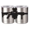 10 oz. Silver Stainless Steel Short Tumbler Thumbnail