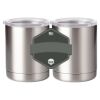 10 oz. Silver Stainless Steel Short Tumbler Thumbnail