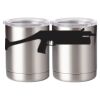 10 oz. Silver Stainless Steel Short Tumbler Thumbnail