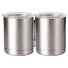 10 oz. Silver Stainless Steel Short Tumbler Thumbnail