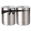 10 oz. Silver Stainless Steel Short Tumbler Thumbnail