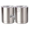 10 oz. Silver Stainless Steel Short Tumbler Thumbnail