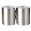 10 oz. Silver Stainless Steel Short Tumbler Thumbnail