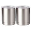 10 oz. Silver Stainless Steel Short Tumbler Thumbnail