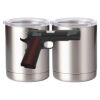 10 oz. Silver Stainless Steel Short Tumbler Thumbnail