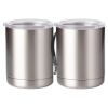 10 oz. Silver Stainless Steel Short Tumbler Thumbnail