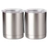 10 oz. Silver Stainless Steel Short Tumbler Thumbnail