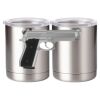 10 oz. Silver Stainless Steel Short Tumbler Thumbnail