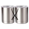 10 oz. Silver Stainless Steel Short Tumbler Thumbnail