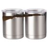 10 oz. Silver Stainless Steel Short Tumbler Thumbnail