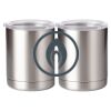10 oz. Silver Stainless Steel Short Tumbler Thumbnail