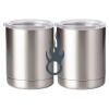 10 oz. Silver Stainless Steel Short Tumbler Thumbnail