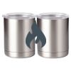 10 oz. Silver Stainless Steel Short Tumbler Thumbnail