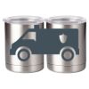 10 oz. Silver Stainless Steel Short Tumbler Thumbnail