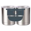 10 oz. Silver Stainless Steel Short Tumbler Thumbnail