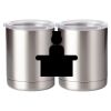 10 oz. Silver Stainless Steel Short Tumbler Thumbnail