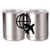 10 oz. Silver Stainless Steel Short Tumbler Thumbnail