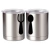 10 oz. Silver Stainless Steel Short Tumbler Thumbnail