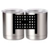 10 oz. Silver Stainless Steel Short Tumbler Thumbnail