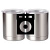 10 oz. Silver Stainless Steel Short Tumbler Thumbnail