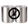 10 oz. Silver Stainless Steel Short Tumbler Thumbnail