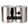 10 oz. Silver Stainless Steel Short Tumbler Thumbnail