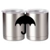 10 oz. Silver Stainless Steel Short Tumbler Thumbnail