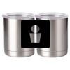 10 oz. Silver Stainless Steel Short Tumbler Thumbnail