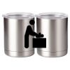 10 oz. Silver Stainless Steel Short Tumbler Thumbnail