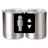 10 oz. Silver Stainless Steel Short Tumbler Thumbnail